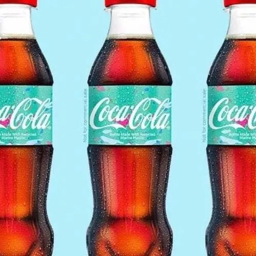 Coca-Cola первой в мире выпустила пластиковую бутылку из отходов океана